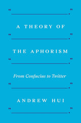 A Theory of the Aphorism