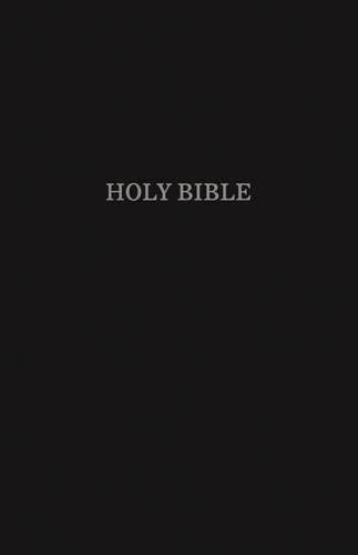 KJV Holy Bible: Gift and Award, Black Leather-Look, Red Letter, Comfort Print: King James Version