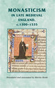 Monasticism in late medieval England, c.1300–1535
