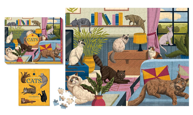 For the Love of Cats 500-Piece Puzzle