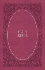 NKJV, Holy Bible, Soft Touch Edition, Leathersoft, Pink, Comfort Print