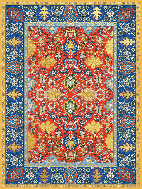 Red Pattern Journal
