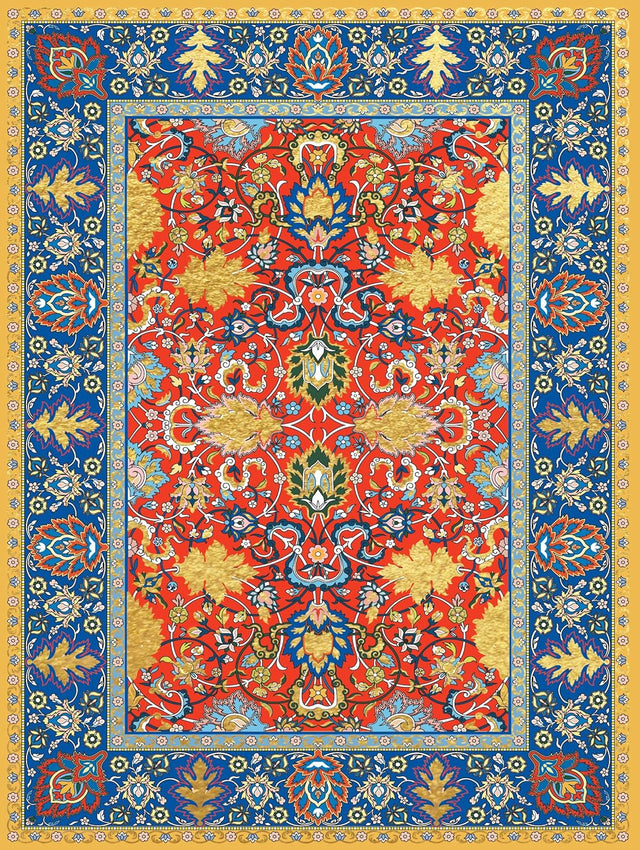 Red Pattern Journal