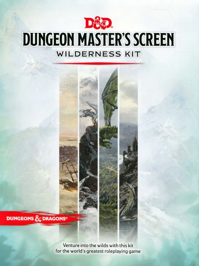 D&D Dungeon Master's Screen Wilderness Kit