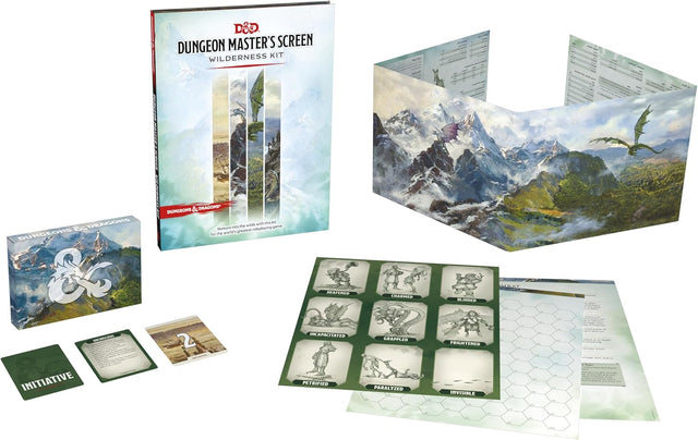 D&D Dungeon Master's Screen Wilderness Kit
