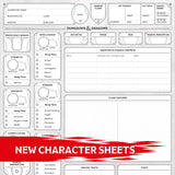 D&D 2024 Character Sheets