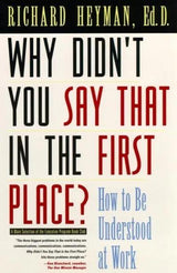 Why Didn't You Say That in the First Place?