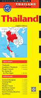 Thailand Travel Map Eighth Edition