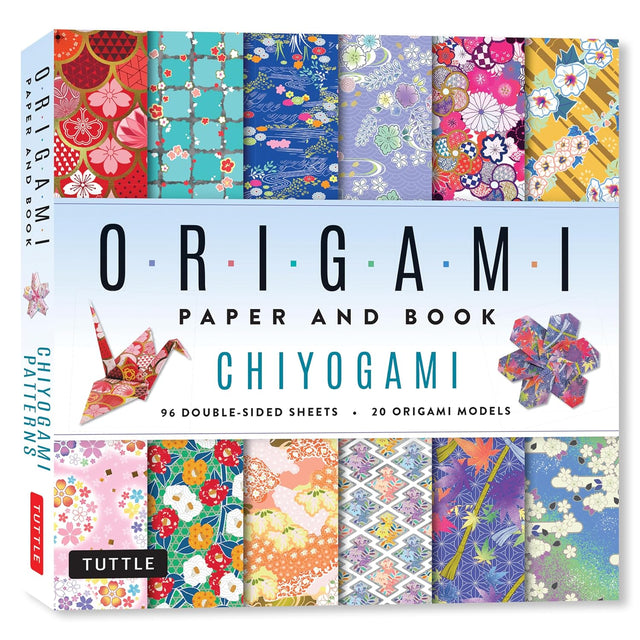 Chiyogami Origami Paper and Book