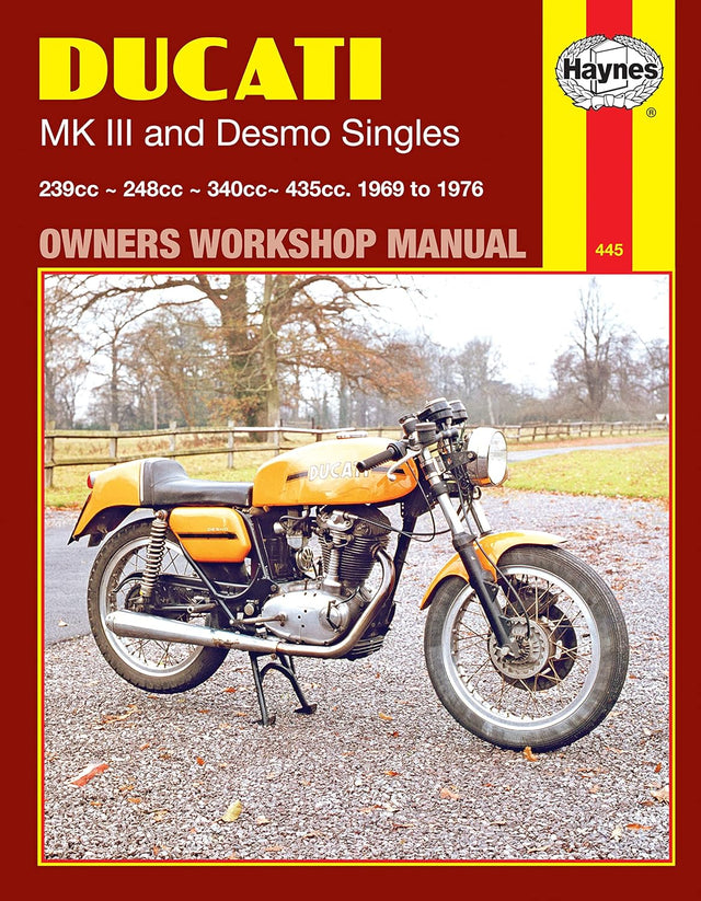 Ducati MK III & Desmo Singles (69 - 76) Haynes Repair Manual