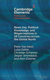 News Use, Political Knowledge, and Misperceptions in 18 Countries across the Global North
