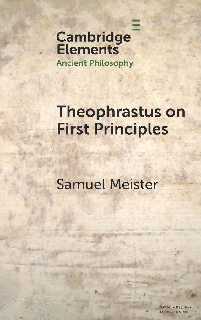 Theophrastus on First Principles