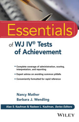 Essentials of WJ IV Tests of Achievement