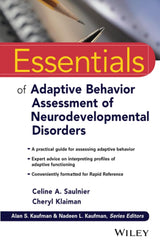 Essentials of Adaptive Behavior Assessment of Neurodevelopmental Disorders