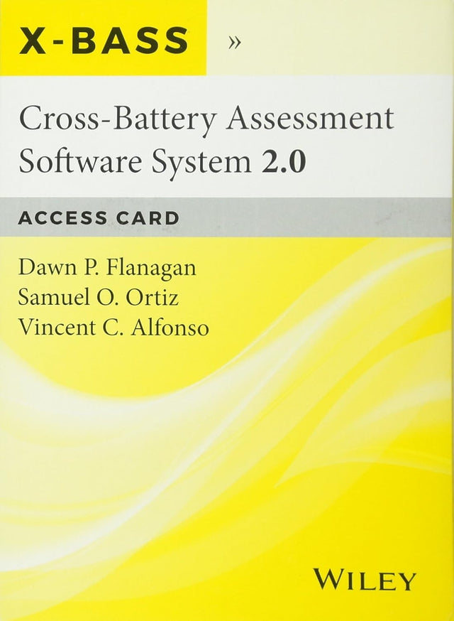 Cross-Battery Assessment Software System 2.0 (X-BASS 2.0) Access Card