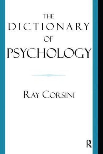 The Dictionary of Psychology