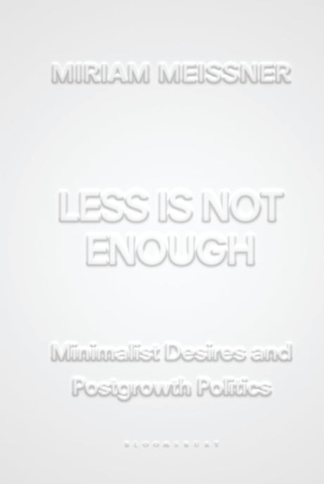 Less Is Not Enough