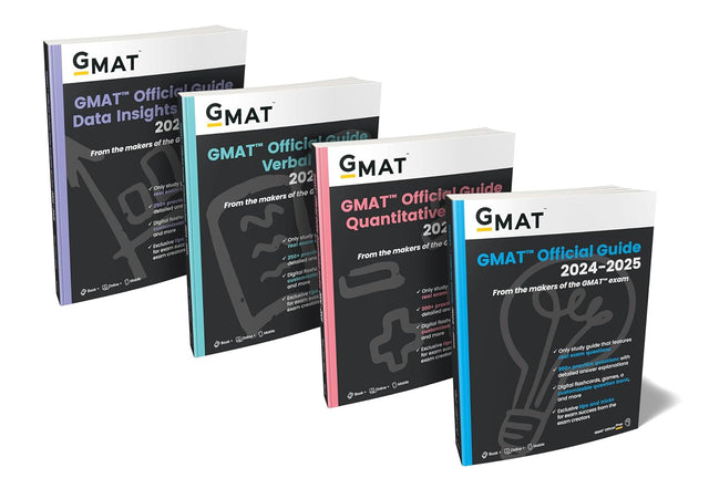 GMAT Official Guide 2024-2025 Bundle: Books + Online Question Bank