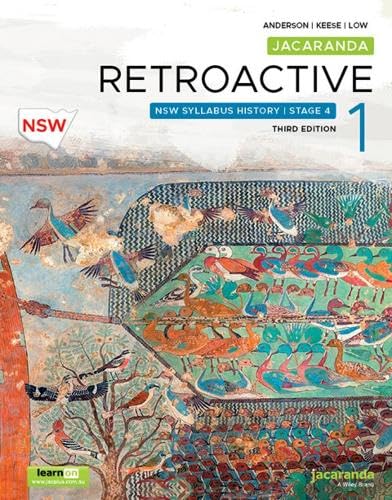 Jacaranda Retroactive 1 Stage 4 NSW Australian Syllabus History, 3e learnON and Print