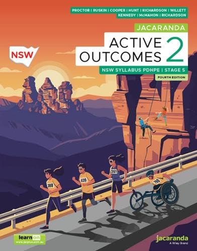Jacaranda Active Outcomes 2 Stage 5 NSW Syllabus Personal Development, Health and Physical Education, 4e learnON and Print