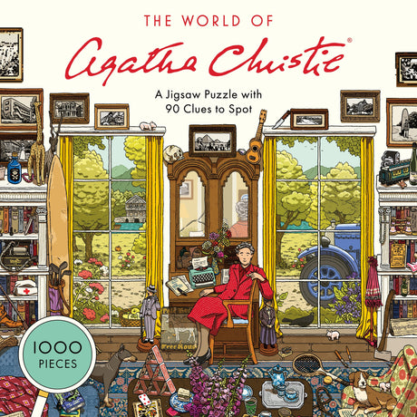 The World of Agatha Christie - 1000 Piece Jigsaw Puzzle