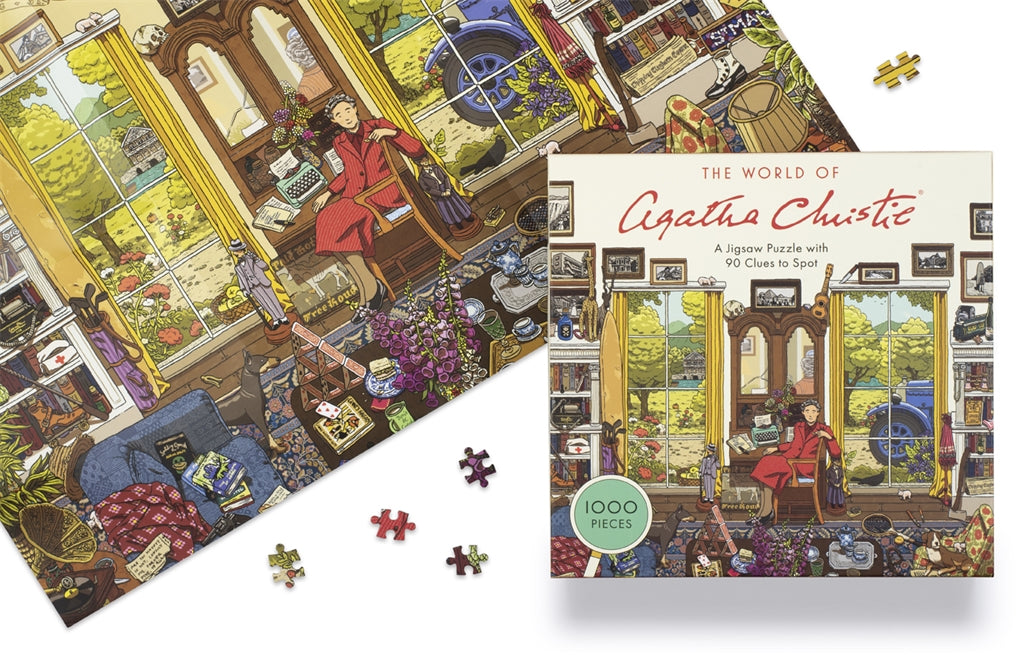 The World of Agatha Christie - 1000 Piece Jigsaw Puzzle