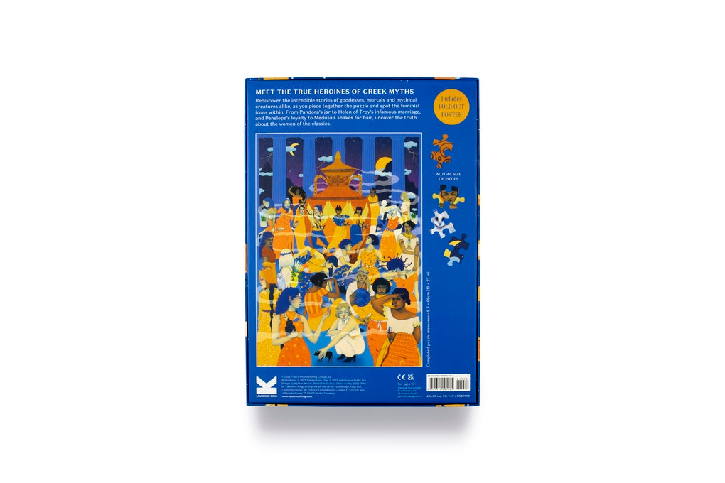 The Real Women of Greek Myth Jigsaw - 1000 Piece Jigsaw Puzzle