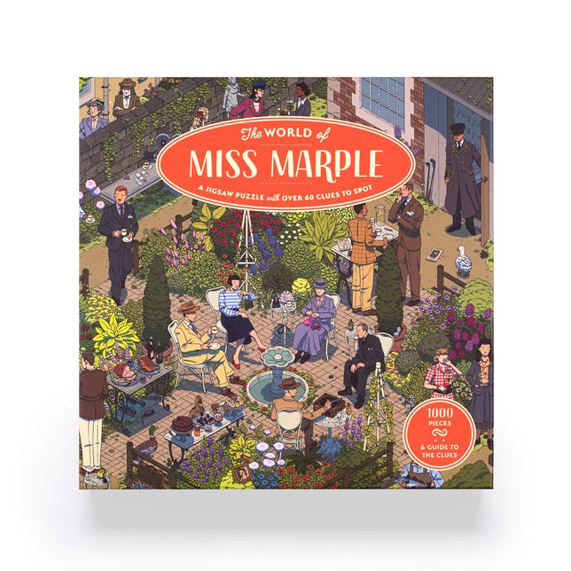 The World of Miss Marple - 1000 Piece Jigsaw Puzzle