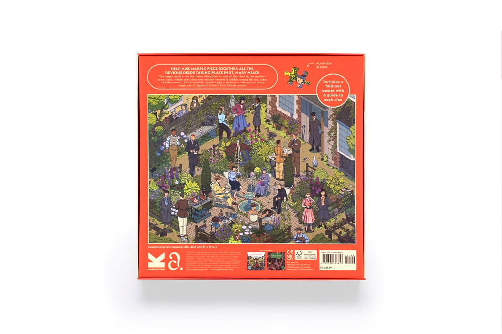 The World of Miss Marple - 1000 Piece Jigsaw Puzzle