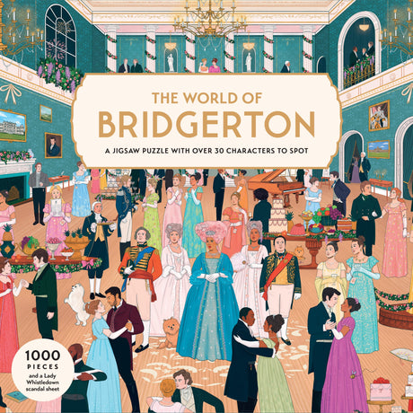 The World of Bridgerton - 1000 Piece Jigsaw Puzzle