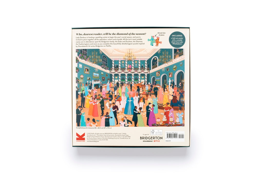 The World of Bridgerton - 1000 Piece Jigsaw Puzzle