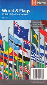 World & Flags Map