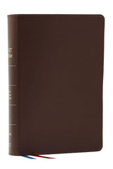 NET Bible, Full Notes Edition (NET, Brown Genuine Leather, Comfort Print)