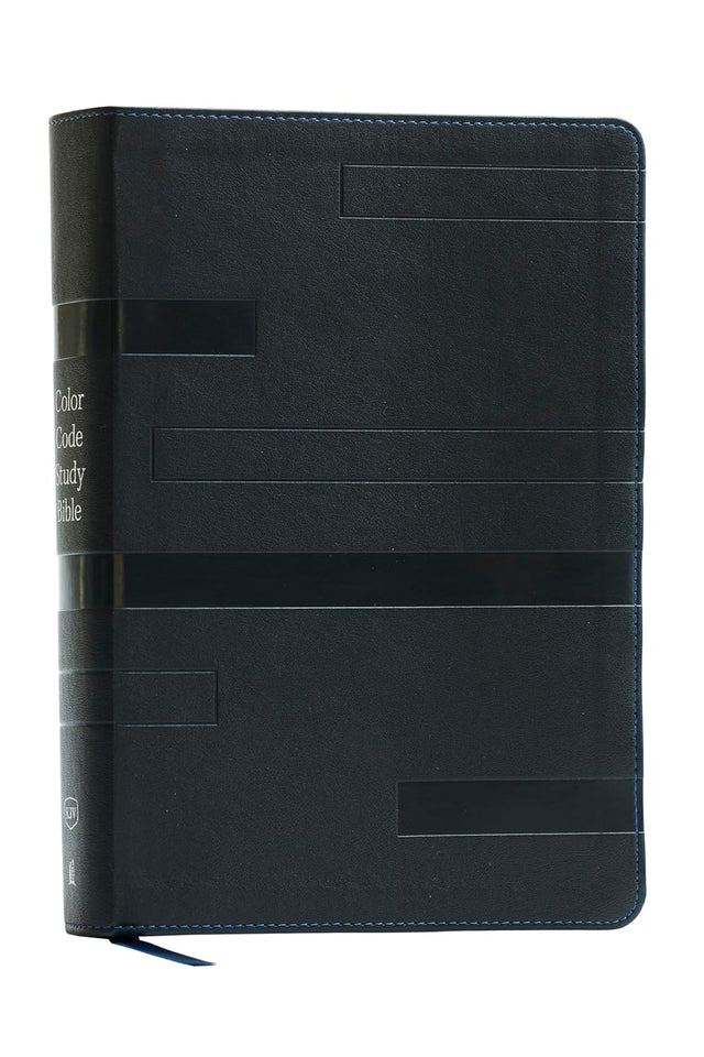 Color Code Study Bible, Revealing God's Truth Color by Color (KJV, Black Leathersoft, Red Letter)