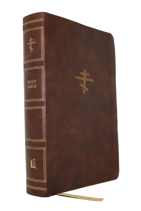 The Orthodox Study Bible, Brown Leathersoft
