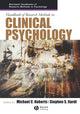 Handbook of Research Methods in Clinical Psychology