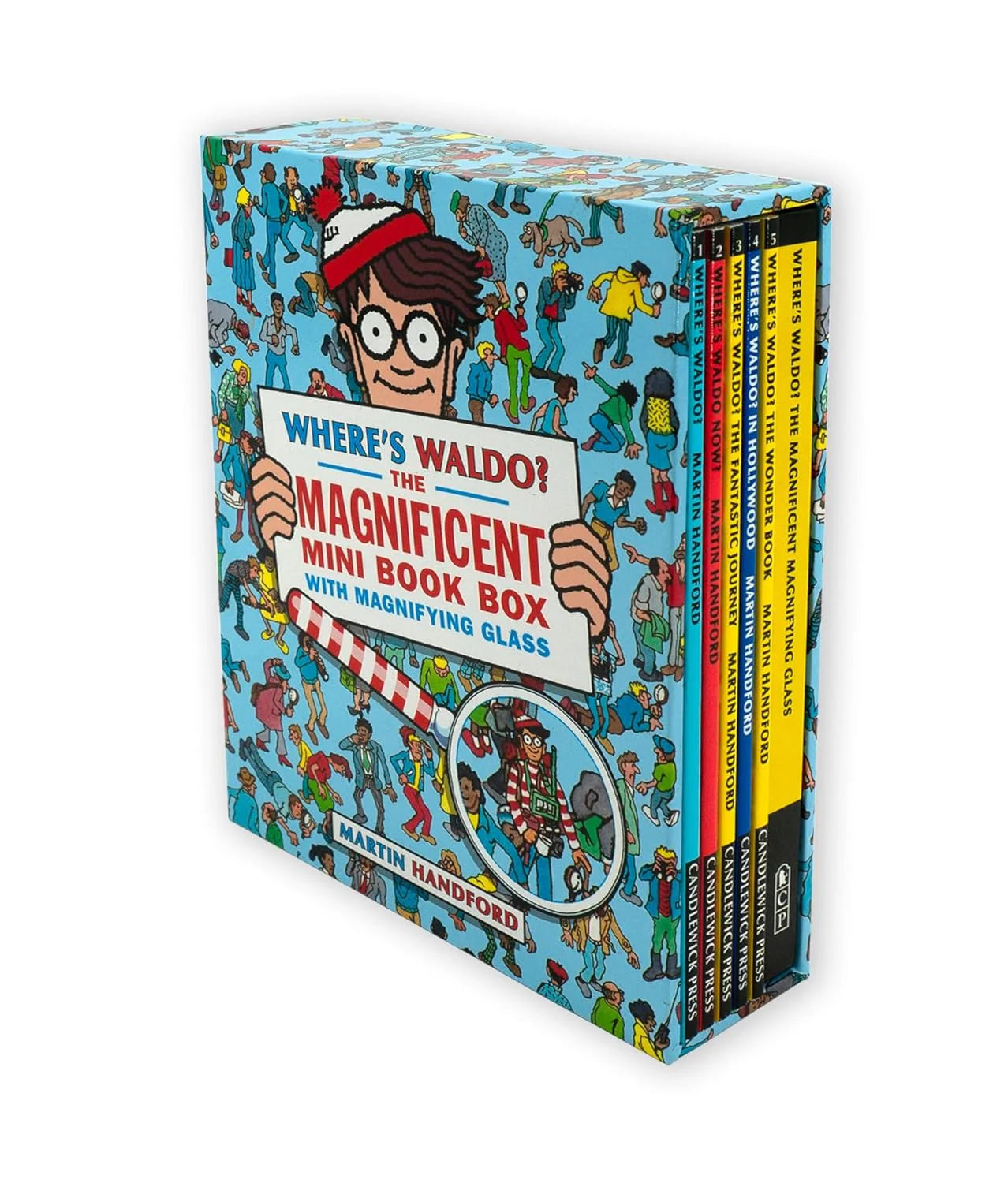 Where's Wally? The Magnificent Mini Book Box by Martin Handford