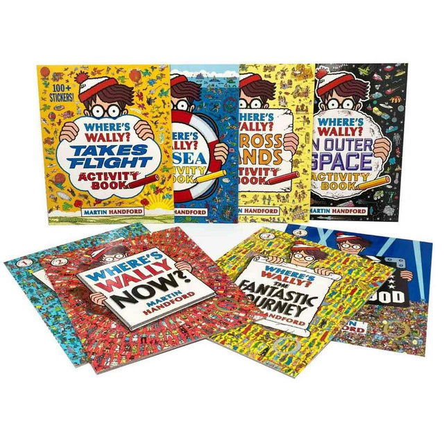 Where's Wally 8 Book Collection