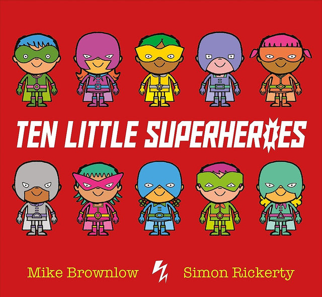 Ten Little Superheroes