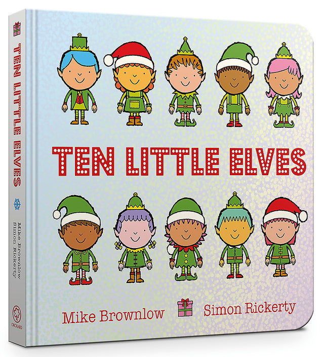 Ten Little Elves Board Book
