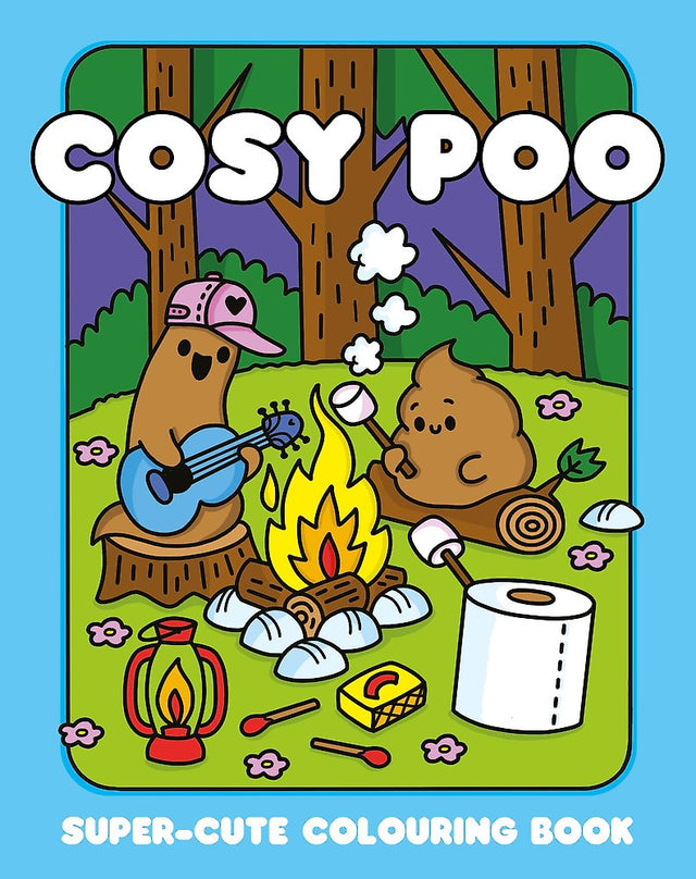 Cosy Poo: A Super Cute Colouring Book