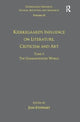 Volume 12, Tome I: Kierkegaard's Influence on Literature, Criticism and Art