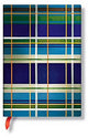 Davenport (Mad for Plaid) Midi Lined Hardcover Journal (Elastic Band Closure)