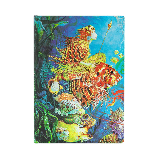 Sea Fantasies (Fantastic Voyages) Midi Unlined Hardcover Journal