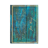 Verne, Twenty Thousand Leagues Midi Lined Hardcover Journal (Wrap Closure)