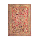 Golden Pathway Midi Lined Hardcover Journal (Elastic Band Closure)