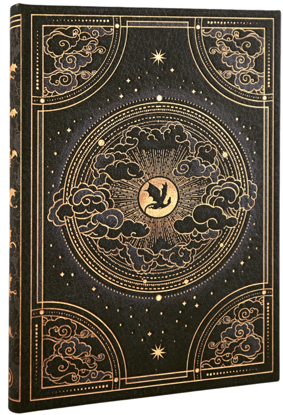 Shadows of Navarre (Fourth Wing) Midi Lined Softcover Journal (Elastic Band Closure)