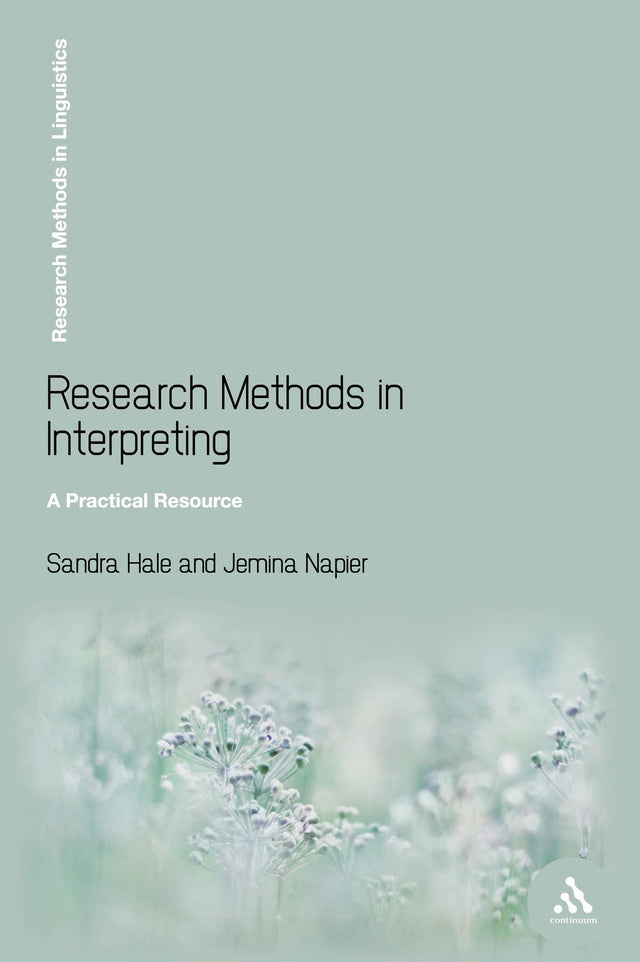 Research Methods in Interpreting