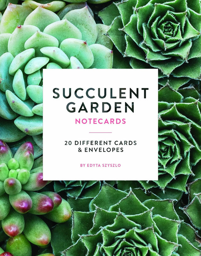 Succulent Garden Notecards (Photography Notecards, Cards for Plant Lovers, Gift for Gardeners)
