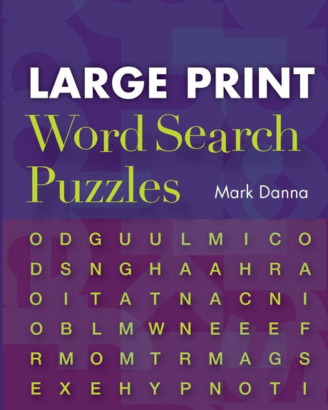 Large Print Word Search Puzzles